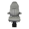 SEAT - LEGACY SILVER, HIGH BACK, DRIVER SWIVEL, HEATED, GRAY SYNC