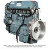 3/4 ENGINE S60 12.7L PRE98 6067MK60 DDEC4 WITH FLAT BRAKE