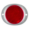 REFLECTOR, 3In. ARMORED, RED