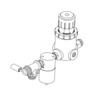 VALVE - SCHOOL BUS STOP ARM ASSEMBLY, REGULATOR ASSEMBLY STOP AND CROSSING