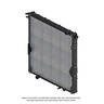 RADIATOR ASSEMBLY -, 1625 SQ INCH, ITOC