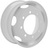 WHEEL - HUB PILOTED, STEEL, 24.50 X 8.25 INCH, 6.60 INCH OFFSET, GRAY, 2 HAND HOLES, 0.44 INCH DISC THICKNESS