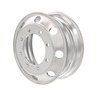 WHEEL ASSEMBLY - DISC 1, 8 HAND HOLES, ALUMINUM, 19.50 X 6.75, 5.55 OUTSET, FRONT, 8.71