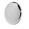 HORN - SHIELD, 6.75INCH, ROUND BELL, POLISHED, NO LOGO