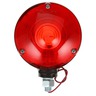 SIGNAL - STAT, DUAL FACE, INCAN., RED/YELLOW ROUND, 1 BULB, BLACK, 1 WIRE, PEDESTAL LIGHT