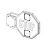 STOP ARM ASSEMBLY - NON REFLECTIVE, FRENCH, REAR