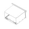 BATTERY BOX ASSEMBLY - LARGE STAINLESS STEEL TRAY